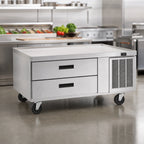 Thumbnail image #3 for Delfield Low Profile F2956P 56-1/4-Inch-Wide Refrigerated Low-Profile Equipment Stand with 2 Drawers, Stainless Steel Top