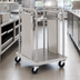 Thumbnail image #3 for Delfield Open Frame Mobile Tray Dispenser for 11