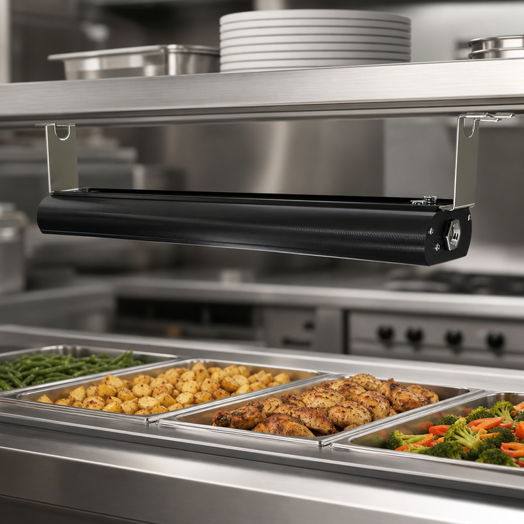 Product image #3 for Vollrath 78-Inch Low Profile Unlighted Strip Heat Lamp