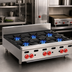 Thumbnail image #3 for Wolf Achiever AHP636 36-Inch 6-Burner Gas Countertop Hot Plate