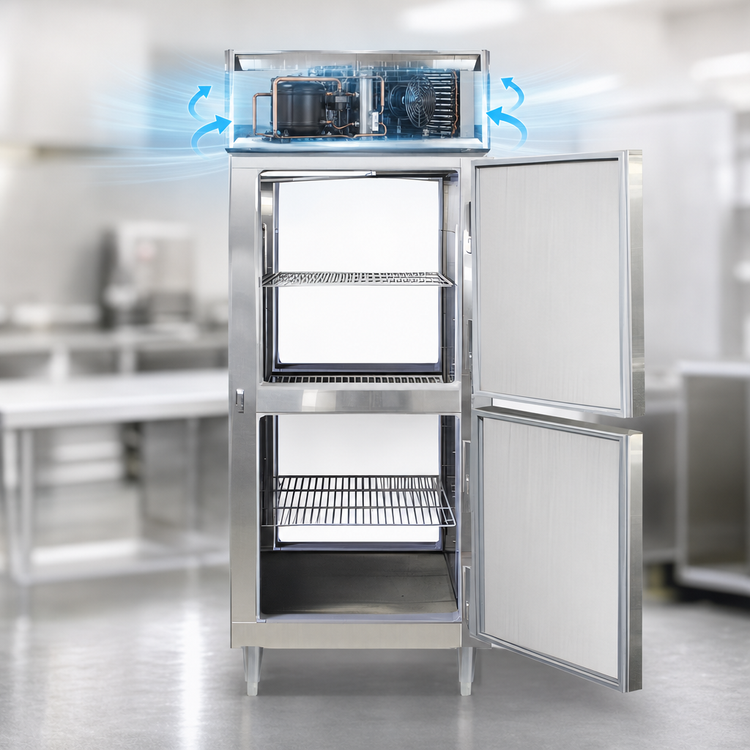 Product image #3 for Continental Refrigerator D1FXNPTHD Designer Line One-Section Extra-Wide Pass-Thru Freezer