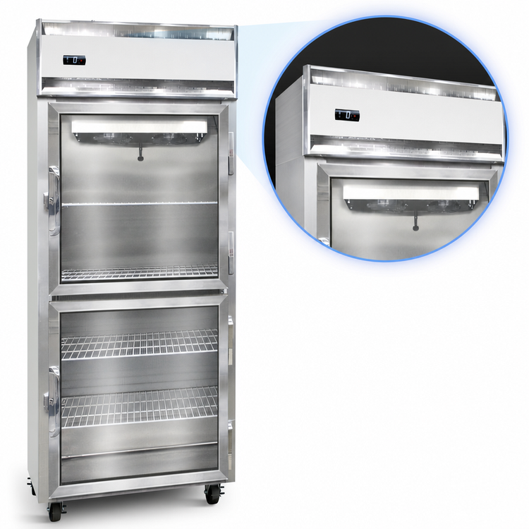 Product image #3 for Continental Refrigerator 1FXNGDHD One-Section Extra-Extra-Wide Glass Door Display Freezer