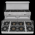 Thumbnail image #3 for Southbend Ultimate 60-Inch Gas Restaurant Range with 8 Burners, 2 Cabinets, and Hi-Shelf Backriser