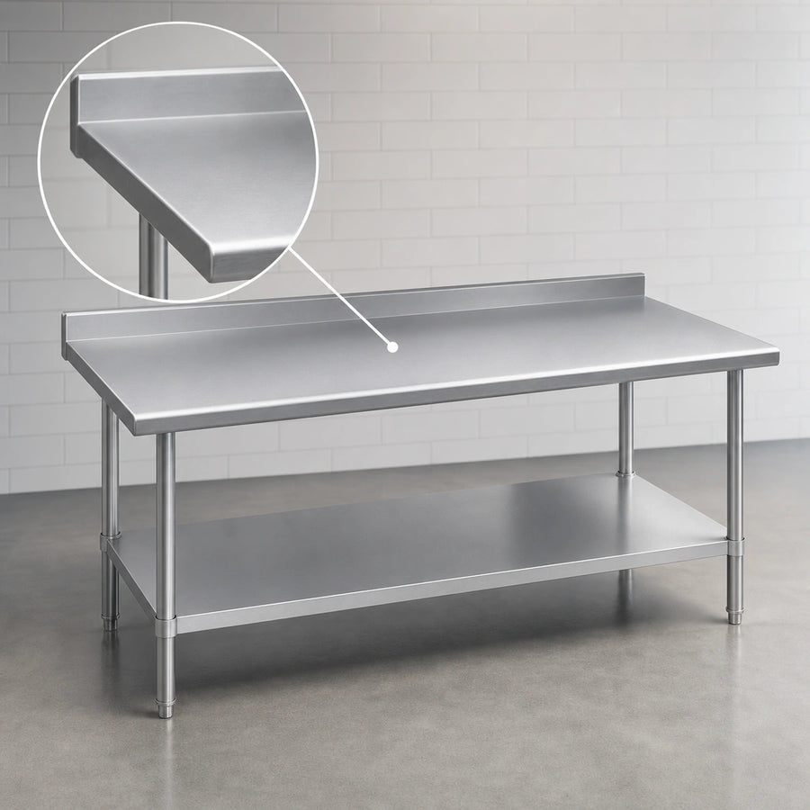 14-Gauge 300-Series Stainless Steel Top