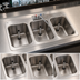 Thumbnail image #3 for Advance Tabco Bar King Supreme Drop-In 3-Compartment Bar Sink with Faucet, 38 x 19 Inches