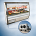 Thumbnail image #3 for Howard-McCray 34N Series Double Duty Remote Deli Meat & Cheese Service Case, 120 Inch, Stainless Steel, LED Lighting