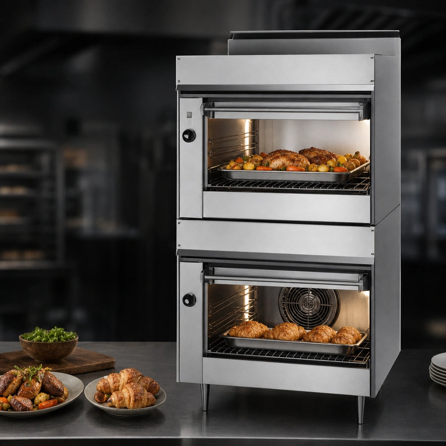 Double-Deck Oven Design