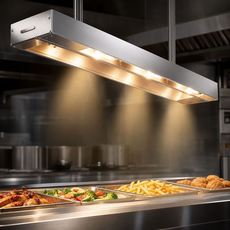 Product image #3 for Eagle RedHots 120-Inch Single Rod-Type Lighted Strip Heat Lamp, High-Watt, 208V