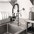 Thumbnail image #3 for T&S Brass Single-Hole Deck-Mount Mini Pre-Rinse Unit