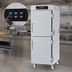 Thumbnail image #3 for Metro C5 8 Series Full-Height Mobile Pass-Thru Heated Holding Cabinet with Touch-Screen Controls and Dutch Doors