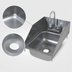 Thumbnail image #3 for John Boos Pro-Bowl Drop-In 1-Compartment Stainless Steel Hand Sink, 10 x 14 x 5 Bowl, with Economy Gooseneck Faucet and Side Splashes