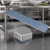 Thumbnail image #3 for 18-Gauge Stainless Steel Undershelf for 120-Inch x 18-Inch Work Tables