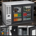 Thumbnail image #3 for Beverage-Air BB48HC-GS-S Two-Section 48 Inch Back Bar Refrigerator with Sliding Glass Doors