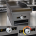 Thumbnail image #3 for Comstock-Castle EG12-T Countertop Gas Griddle with 12-Inch x 20-Inch 5/8-Inch Polished Steel Plate