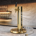 Thumbnail image #3 for Countertop Air-Cooled Column Draft Beer Tower with Single Brass Faucet, PVD Brass Finish