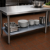 Thumbnail image #3 for Sapphire Manufacturing 103 Inch x 31 Inch Stainless Steel Undershelf