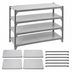 Thumbnail image #4 for Cambro Camshelving Premium 21-Inch Deep x 42-Inch Wide 4-Shelf Solid Shelf Kit