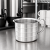 Thumbnail image #3 for Vollrath 4-Quart Stainless Steel Coffee Urn Cup with Graduated Markings and Tubular Handle