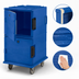 Thumbnail image #4 for Cambro Ultra Camcart® Double-Compartment Front-Loading Insulated Food Pan Cart, 120 Qt., Navy Blue
