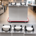 Thumbnail image #3 for Carter-Hoffmann Heated Enclosed 3-Silo Plate Dispenser Cart for 10-Inch Round Plates