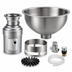 Thumbnail image #3 for InSinkErator SS-100-18B-MRS Commercial Food Waste Disposer Package with 18-Inch Bowl, 1 HP, Manual Reverse Switch