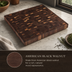 Thumbnail image #3 for Boos Block American Black Walnut End Grain Kitchen Countertop, 48 x 25 x 4 Inches