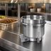 Thumbnail image #3 for Hatco HWB-4QTD Drop-In Round Uninsulated Heated Well with Drain, 4 Quart