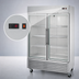 Thumbnail image #3 for Arctic Air Two-Section Glass Door Reach-In Freezer, 49 Cu. Ft., Bottom-Mounted Self-Contained