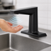 Thumbnail image #3 for T&S Brass WaveCrest Electronic Sensor Medical Faucet, 4-Inch Deck Mount, Matte Black, 0.5 GPM Hidden Spray Device