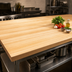 Thumbnail image #3 for John Boos Boos Block 72-Inch x 27-Inch Edge Grain Maple Kitchen Countertop, 1-1/2-Inch Thick, Varnique Finish