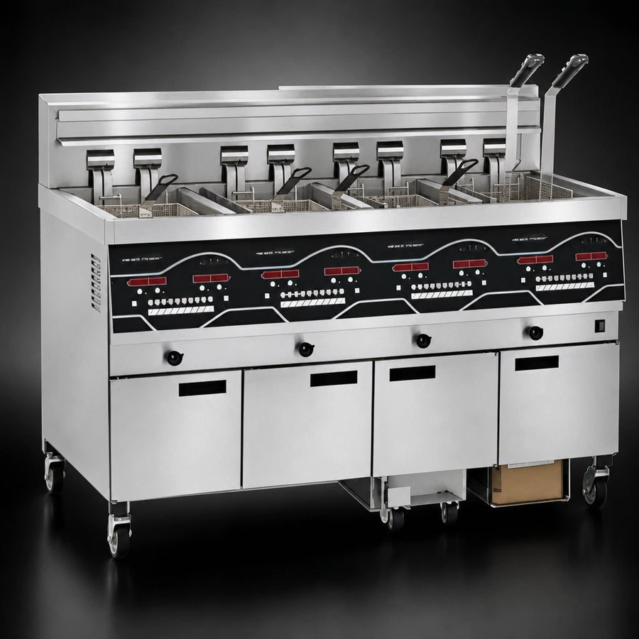 Four-Well Open Fryer