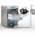 Thumbnail image #3 for Lamber S480EKDPS High-Temp Undercounter Glasswasher with Drain Pump, 60 Racks/Hour, 16 x 16 Rack