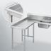 Thumbnail image #3 for Advance Tabco Left-Hand L-Shaped Island Soil Dishtable with Pre-Rinse Sink, 83-Inch, 16 Gauge 304 Stainless Steel