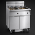 Thumbnail image #3 for Imperial 2-Tank Electric Floor Fryer with Built-In Space Saver Filter System, 50 lb. Tanks