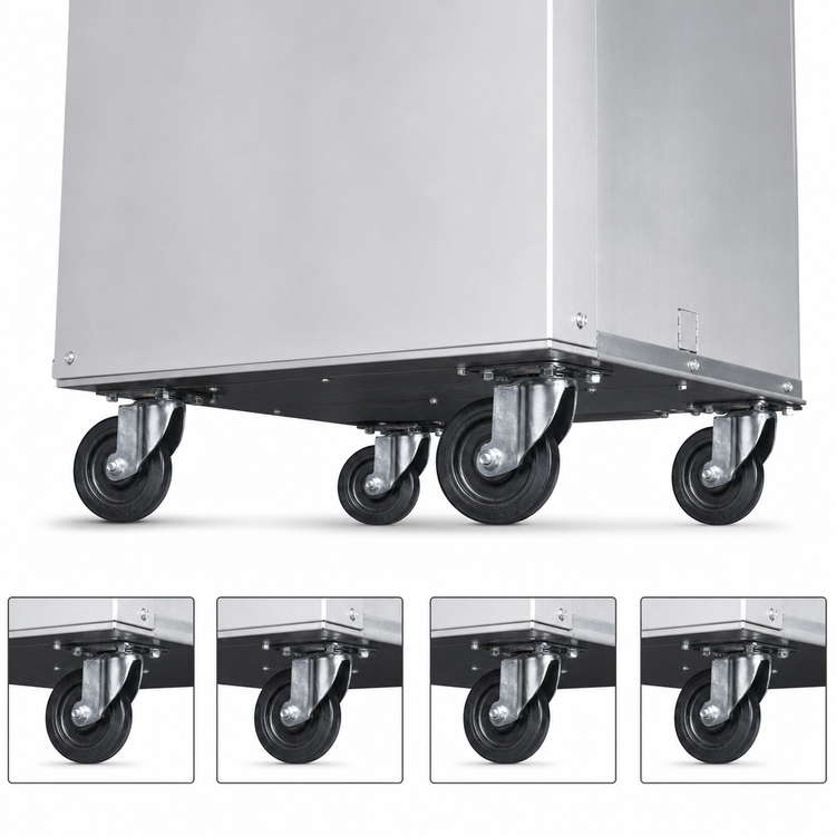 Product image #4 for KoolMore Commercial Range Caster Set of 4