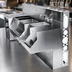 Thumbnail image #3 for CHOICE 38-Inch Modular Bar Die, Galvanized Steel Structure with Stainless Steel Bartender Side Finish