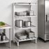 Thumbnail image #3 for Channel TT2048 Tubular Cantilever Shelving Unit, Aluminum