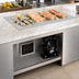 Thumbnail image #3 for Hatco Built-In Flush Top Simulated Stone Cold Shelf with Remote Refrigeration, 36 x 19.5 Inches