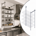 Thumbnail image #3 for Quantum 21-Inch Stationary End Kit for Overhead Track Shelving