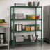 Thumbnail image #3 for Quantum Stationary Wire Shelving Starter Kit, 60