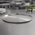 Thumbnail image #3 for American Metalcraft 12-Inch Round Stainless Steel Satin-Finish Plate