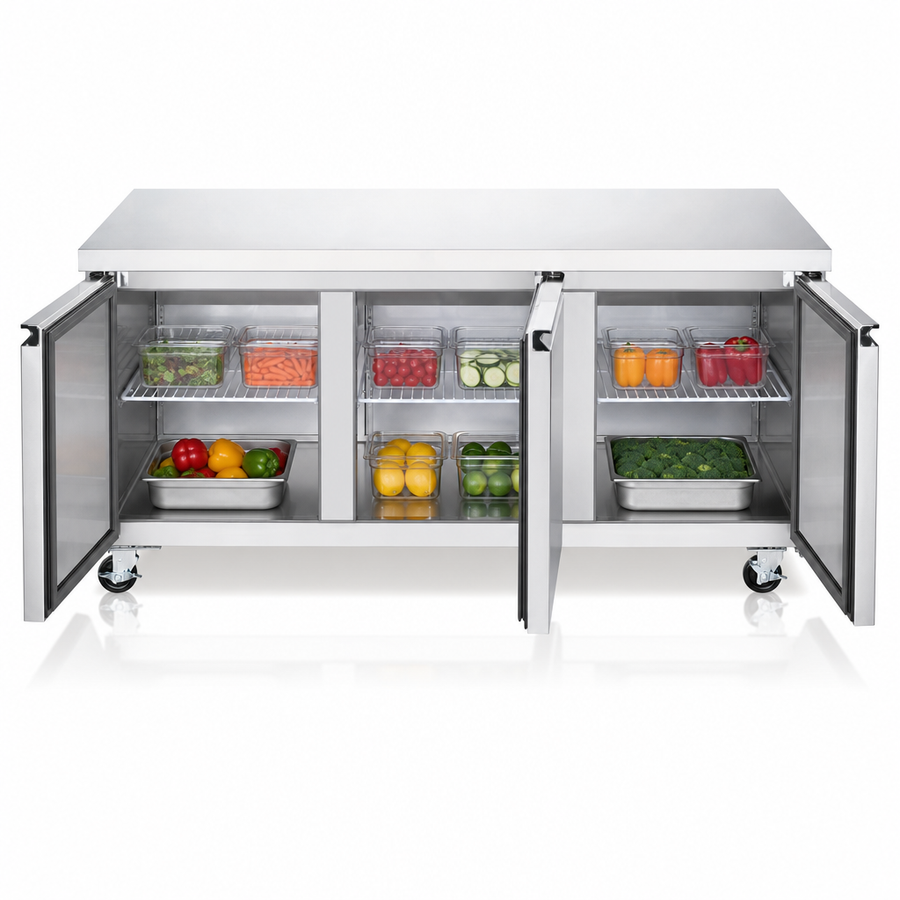Three-Section Undercounter Design