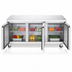 Thumbnail image #3 for Aurora 72-Inch Three-Section Undercounter Reach-In Refrigerator, Rear-Mounted Self-Contained, Solid Doors