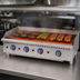 Thumbnail image #3 for Globe 48-Inch 4-Burner Radiant Gas Countertop Charbroiler with Reversible Cast Iron Grates