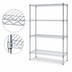 Thumbnail image #3 for Eagle Group 4-Tier Starter Wire Shelving Unit, 36