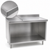Thumbnail image #3 for Eagle Spec-Master Marine Series Stainless Steel Work Table with Open-Front Cabinet Base, 72 x 24 Inches