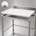 Thumbnail image #3 for Eagle Group 36-Inch x 36-Inch Boning Table with Removable Poly Board and Stainless Steel Tubular Base
