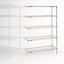 Thumbnail image #3 for Metro Super Erecta 48 in. W x 24 in. D x 74 in. H 5-Shelf Wire Add-On Shelving Unit