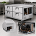Thumbnail image #3 for Everest ETBWR2-D4 Two-Section Drawered Undercounter/Worktop Refrigerator, 18 Cu. Ft., 4 Drawers