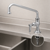 Thumbnail image #3 for T&S Brass Single Pantry Deck-Mounted Faucet with 12-Inch Swing Nozzle and Lever Handle